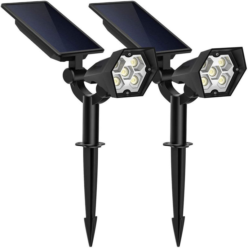 3.7V 2600mAh Led Solar Integrated Lamp , 315mm Adjustable Solar Lights