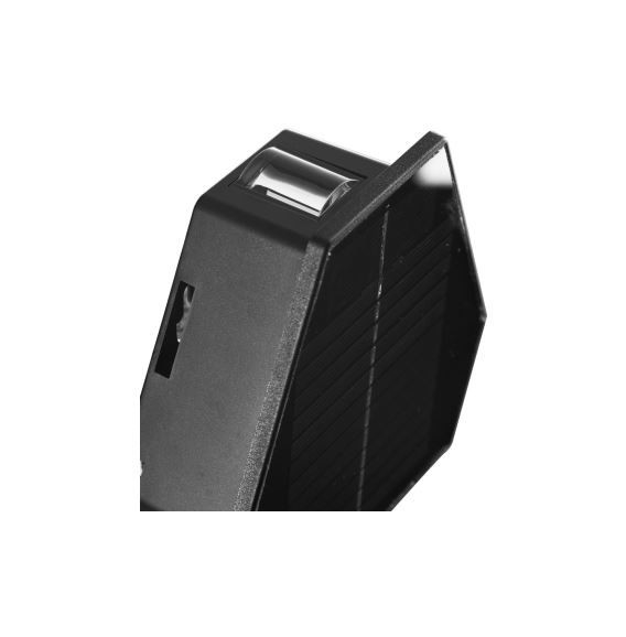 RGB Black Solar Powered Garden Lights 3.2V 1300mAh Lithium Battery